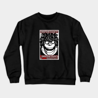 Important! !important is not important Crewneck Sweatshirt